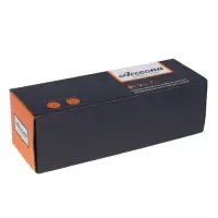 Смеситель для ванны Accoona A7182G, двухрычажный, белый/хром