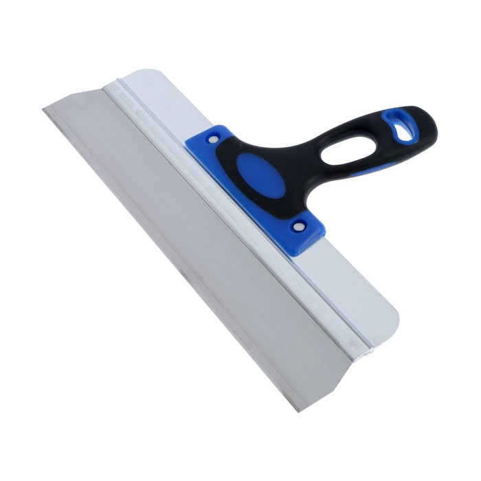 Шпатель фасадный ТУНДРА, 350 мм, нержавеющая сталь, двухкомпонентная рукоятка Шпатель фасадный ТУНДРА, 350 мм, нержавеющая сталь, двухкомпонентная рукоятка