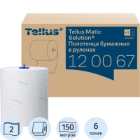 Полотенца бумажные д/держ.Торк/Tellus Матик H1 Комфорт в рул 6рул/уп 120067