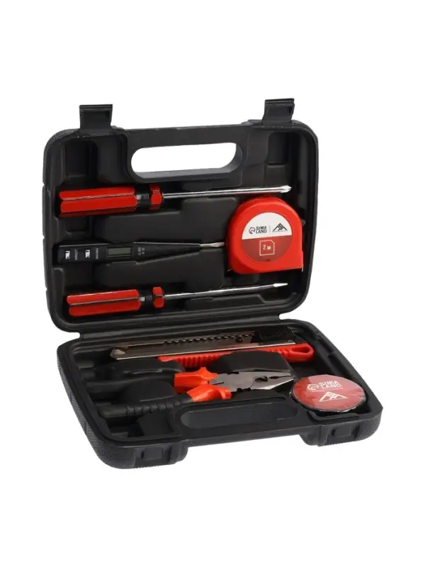 Набор инструментов в кейсе ЛОМ &laquo;23 ФЕВРАЛЯ&raquo;, в подарочной упаковке, 7 предметов