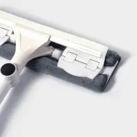 Окномойка бабочка, стальная телескопическая ручка, микрофибра, поворот на 180&deg;, 27&times;7&times;114(137) см
