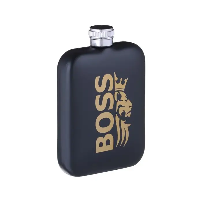 Фляжка BOSS, нержавеющая сталь, 180 мл, 6 oz