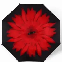Зонт - наоборот &laquo;Цветы&raquo;, механический, 8 спиц, R=53/60 см, d=106 см, МИКС