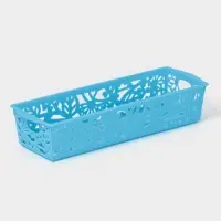 Корзина для хранения &laquo;Птицы&raquo;, пластик, 25&times;8.5&times;5 см, МИКС