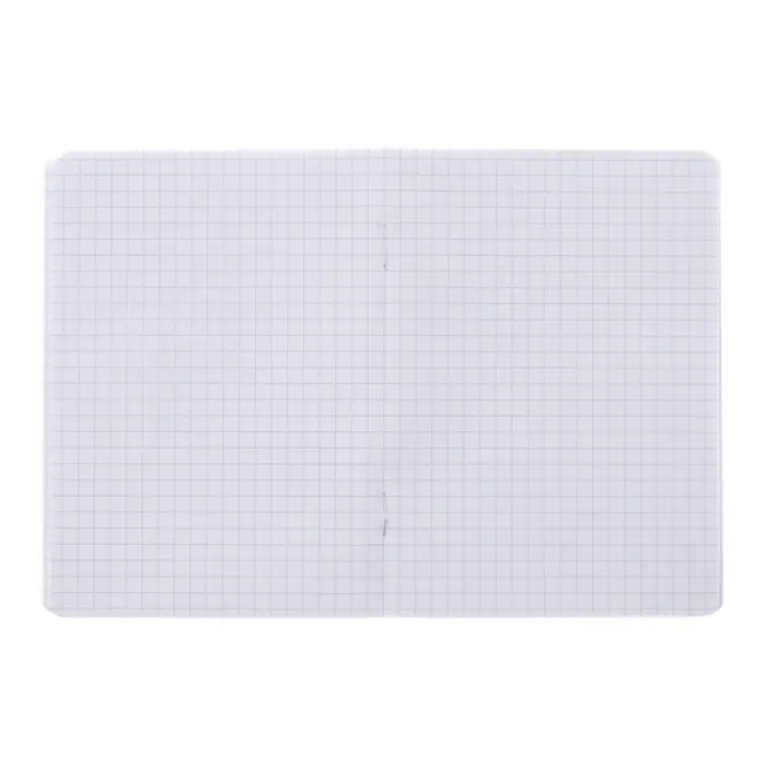 Записная книжка А6, 32 листа в клетку на скрепке "Краски,", обложка мелованный картон, ВД лак, блок офсет МИКС