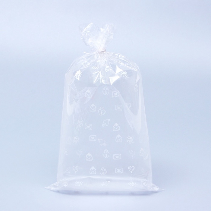 Пакет фасовочный БОПП, Пакет фасовочный БОПП, "Почта любви" 20*35 см набор 50 шт