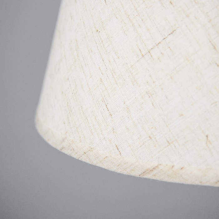 Лампа настольная  Лампа настольная "Элеонора" 1х15Вт Е27 белый 22х22х42см