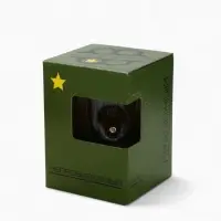 Стакан непробиваемый с пулей &laquo;Военный&raquo;, гранёный, 250 мл