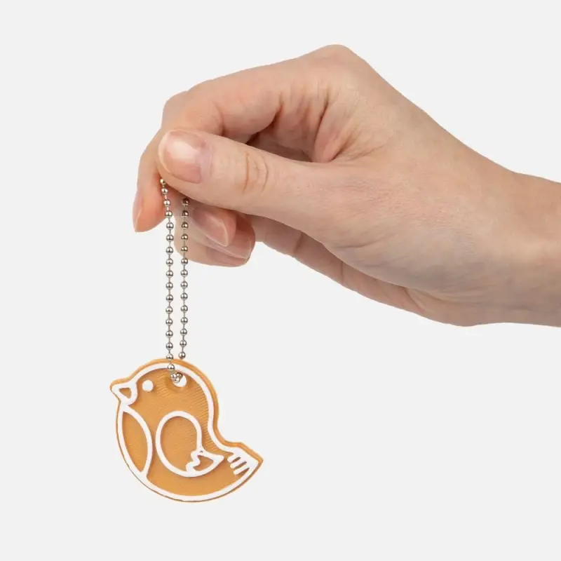 Мини-подвеска «Пряник», птичка