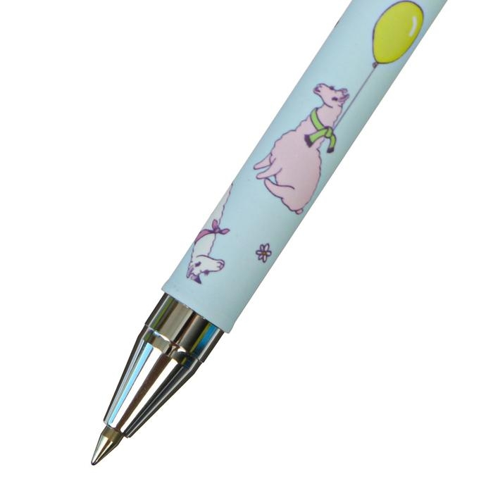 Ручка шариковая HappyWrite Ручка шариковая HappyWrite "Ламы", 0,5 мм, синие чернила