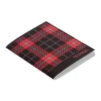 Тетрадь 96 листов в клетку &laquo;Шотландка&raquo;, серые листы, МИКС