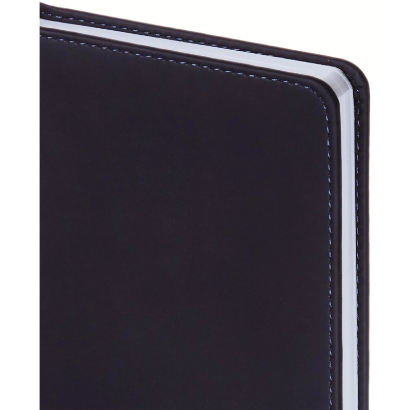 Ежедневник недатированный A6+, 136л, VELVET  темно-синий navy 3-495/16