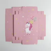 Коробка подарочная складная, упаковка, &laquo;Единорог&raquo;, 21 х 15 х 7 см