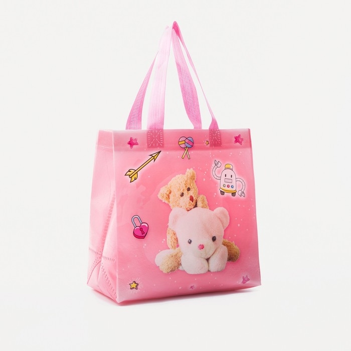 Сумка детская без застёжки, цвет розовый Сумка детская без застёжки, цвет розовый