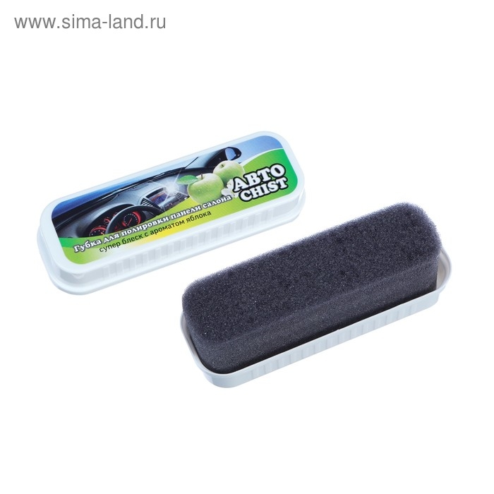 Губка для приборной панели CHIST 050, с ароматом яблока Губка для приборной панели CHIST 050, с ароматом яблока