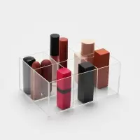 Подставка для ручек и карандашей 6 ячеек, 16&times;11&times;7 см, оргстекло 1.8 мм