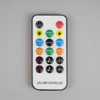 Умная гирлянда &laquo;Нить&raquo; 5 м, роса с насадками &laquo;Шарики&raquo;, IP20, черный провод, 100 LED, пульт ДУ, приложение, свечение RGB, USB