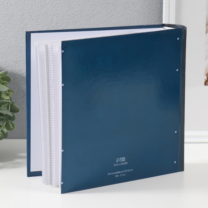 Фотоальбом на 200 фото 10х15 см Фотоальбом на 200 фото 10х15 см "Семейное наследие" бумажные листы 22,4х20,8х5 см 1012924