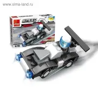 Конструктор гоночная машина «Спорткар» PEIZHI Speed, 63 детали, 6+