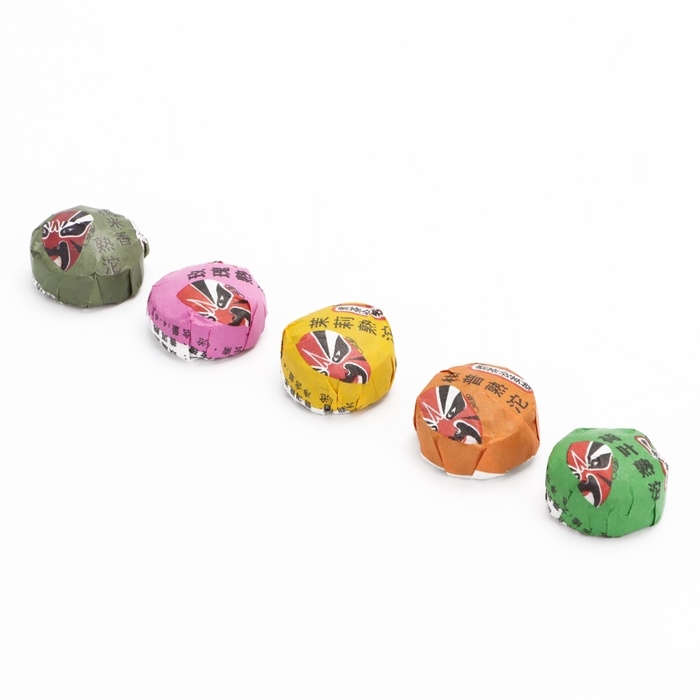 Китайский выдержанный чай подарочный Китайский выдержанный чай подарочный "Шу пуэр. Ассорти", 5 видов, 250 г, Юньнань