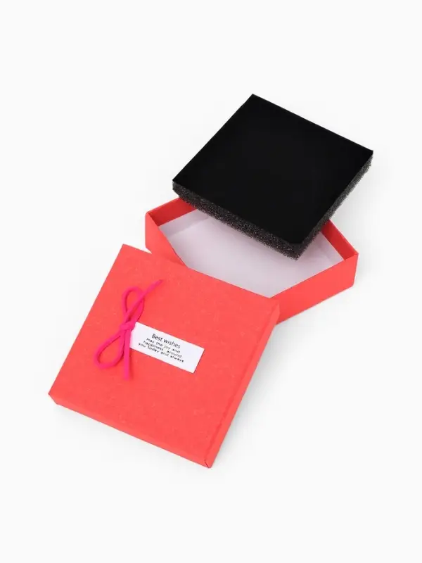 Набор коробочек подарочных 6 шт. под набор &laquo;Шильдик&raquo;, 9&times;9 см, цвет МИКС