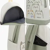 Рюкзак школьный на молнии, с карманами, с рисунком, размер 30&times;14&times;43 см, зелёный