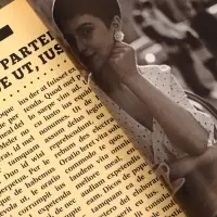 Пленка флористическая "Газета любви" 65мкм, 50х57 &plusmn;1см