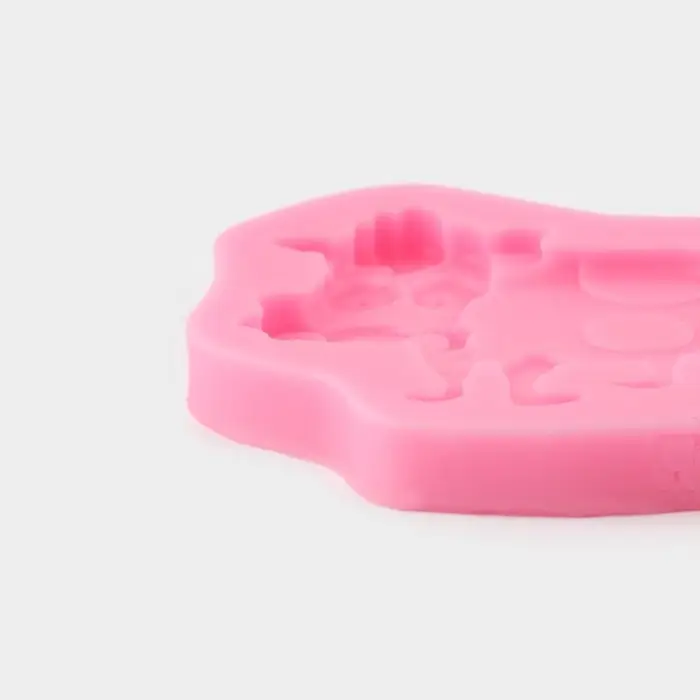 Молд «Коровушка», силикон, 8×6×1 см, цвет МИКС Молд «Коровушка», силикон, 8×6×1 см, цвет МИКС