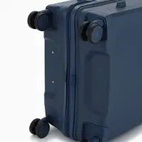 Чемодан на колёсах, 24", кодовый замок, 40&times;24&times;65 см, синий