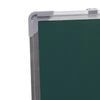 Доска магнитно-маркерная Calligrata, 90&times;120 см, зеленая, с полочкой, в алюминиевой рамке