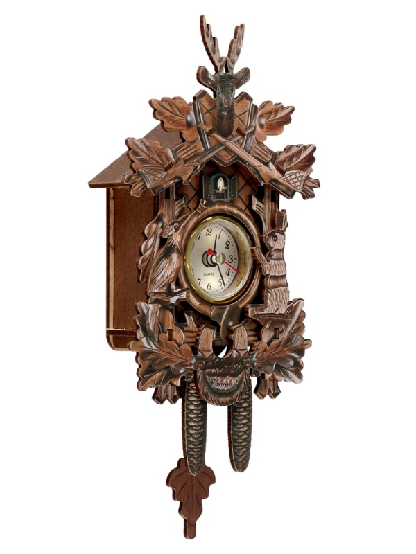 Часы настенные с кукушкой «Домик в лесу», плавный ход, 24×11.6×5 см Часы настенные с кукушкой «Домик в лесу», плавный ход, 24×11.6×5 см