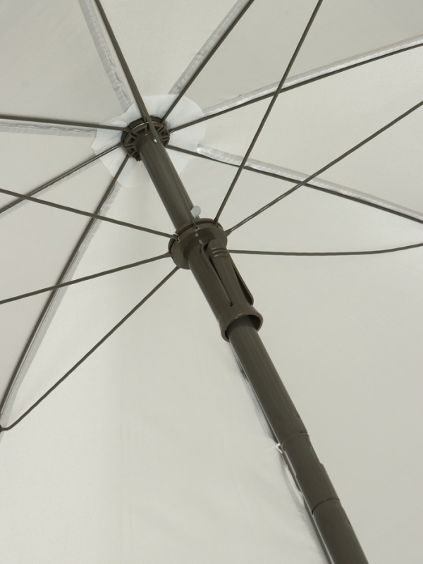 Зонт пляжный Maclay, с механизмом наклона, d=150 cм, h=170 см Зонт пляжный Maclay, с механизмом наклона, d=150 cм, h=170 см