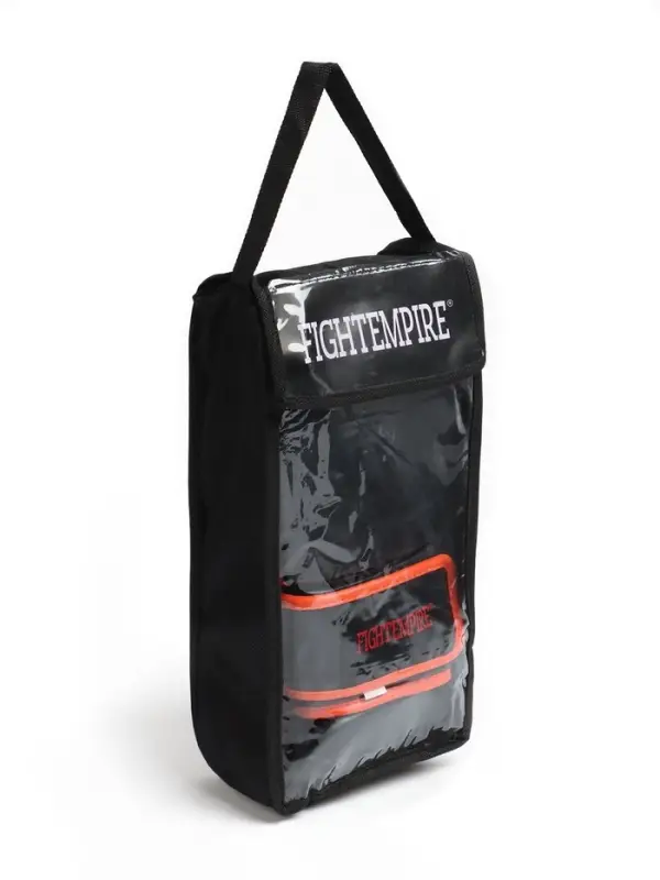 Перчатки снарядные FIGHT EMPIRE, MEXIMA, чёрно-оранжевые, размер S