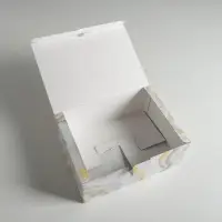 Коробка подарочная сборная, упаковка, &laquo;С 8 марта&raquo;, 26 х 19 х 10 см