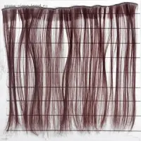 Волосы - тресс для кукол &laquo;Прямые&raquo; длина волос: 40 см, ширина: 50 см, №6А