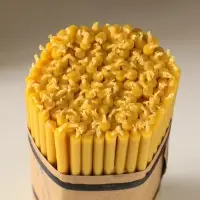 Свечи церковные медовые №60, упаковка 1 кг, парафин, медовое масло