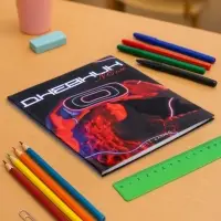 Дневник школьный для 5-11 классов, «Девушка. Неон», интегральная (гибкая) обложка, матовая ламинация, выборочный лак, 48 листов