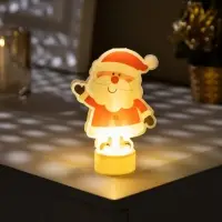 Фигурка новогодняя &laquo;Дед Мороз&raquo;, 11 см, 1 LED, свечение тёплое белое