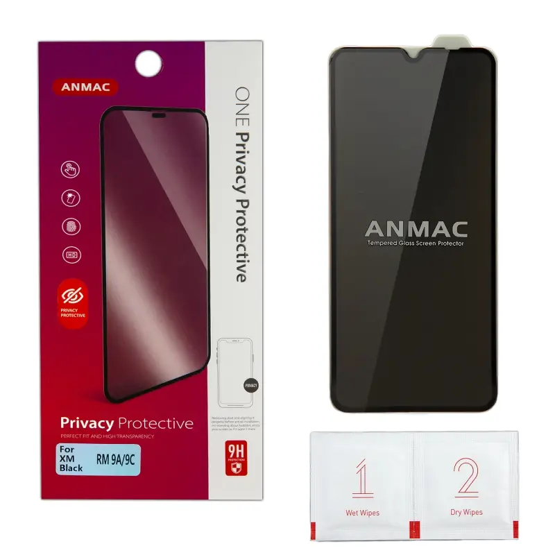 Защитное стекло Xiaomi Redmi 9A/9C Anmac Privacy Защитное стекло Xiaomi Redmi 9A/9C Anmac Privacy