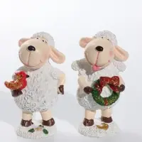 Фигурка полистоун &laquo;Овечка Бяша&raquo;, 4.5&times;4&times;8 см, МИКС