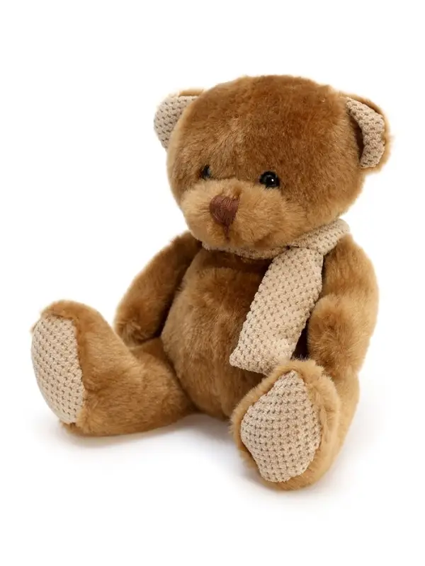Мягкая игрушка &laquo;Медведь&raquo;, в вязаном шарфике, цвет МИКС