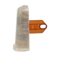 Угол наружный для плинтуса &laquo;Деконика&raquo;, с крепежом, 70 мм, 2 штуки, цвет 547 лофт светло-серый