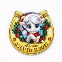 Магнит дерево "Удачи в 2027"