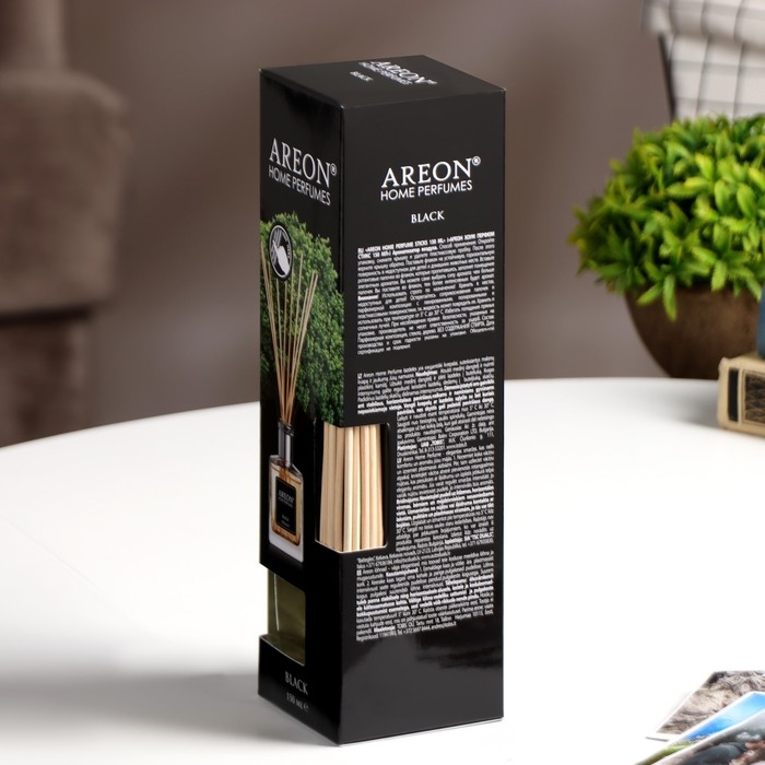 Диффузор ароматический Areon Sticks LUX, перец, кардамон, 150 мл Диффузор ароматический Areon Sticks LUX, перец, кардамон, 150 мл