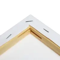 Холст на подрамнике, хлопок 100%, 1.6&times;18&times;24 см, акриловый грунт, мелкозернистый, 280 г/м&sup2;