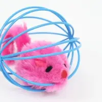 Игрушка &laquo;Мышь в шаре&raquo;, 6 см, синяя, розовая