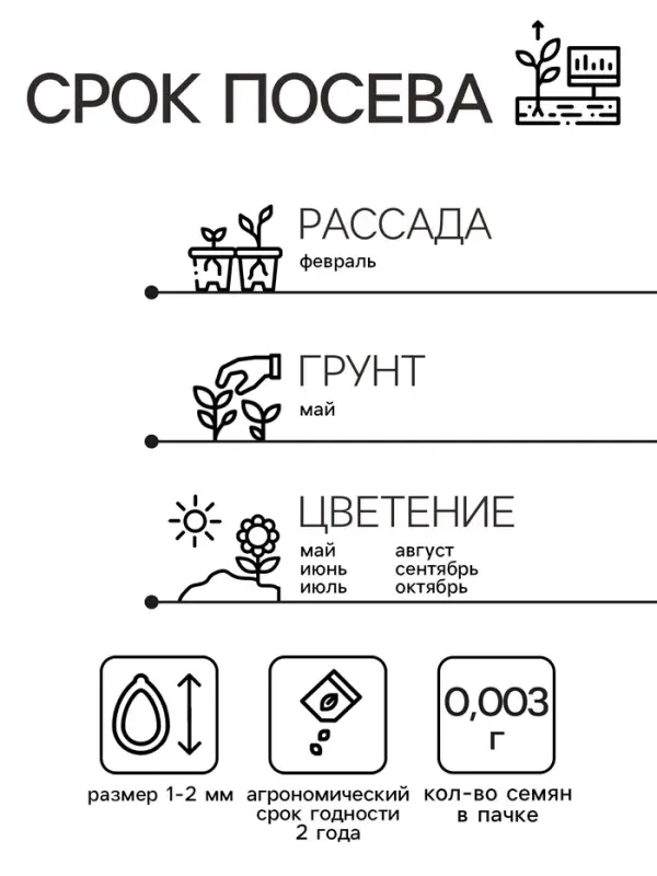 Семена цветов Пентас ланцетовидный "Микс F1", 0,003 г. в амп.