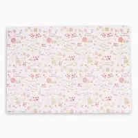 Бумага упаковочная &laquo;Цветочное поздравление&raquo;, глянец, 70&times;100 см, 1 лист