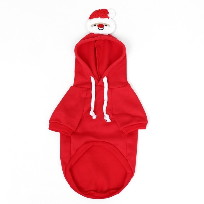 Костюм для животных Костюм для животных "Дед Мороз", размер XL, красный