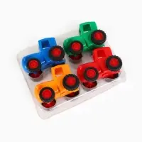 Игрушка трактор инерционный, набор 4 шт.